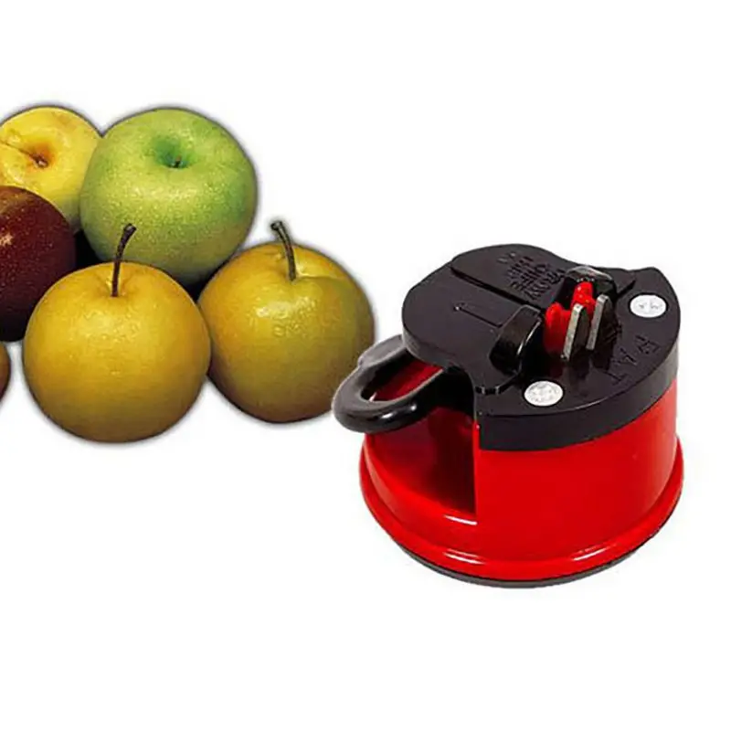 

Kitchen Knives Sharpener With Suction Cups, Stainless Steel Sharpening Tool For Home Kitchen