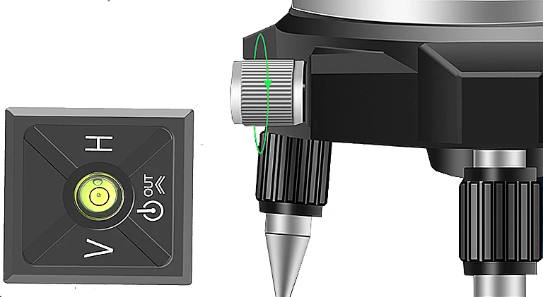 3D 5 lines 6 points Laser Levels Self-Leveling 360 Horizontal Vertical Cross Line 20 times red can be used with outdoor  (5)