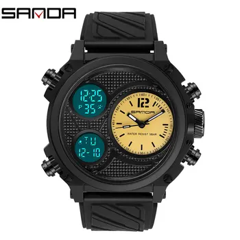 

Sport Men's Watches Casual Waterproof LED Digital Wristwatch Men Chronograph Relogio Masculino Stop Watch Men Digital Watch