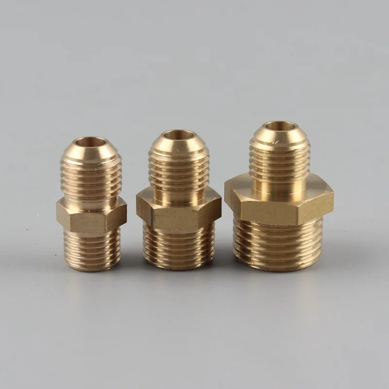 

Brass Car Washing Machine Pipeline Quick Connector Pressure Test Pump M14*1.5 To 1/4'' 3/8'' 1/2'' Thread Reducing Joint