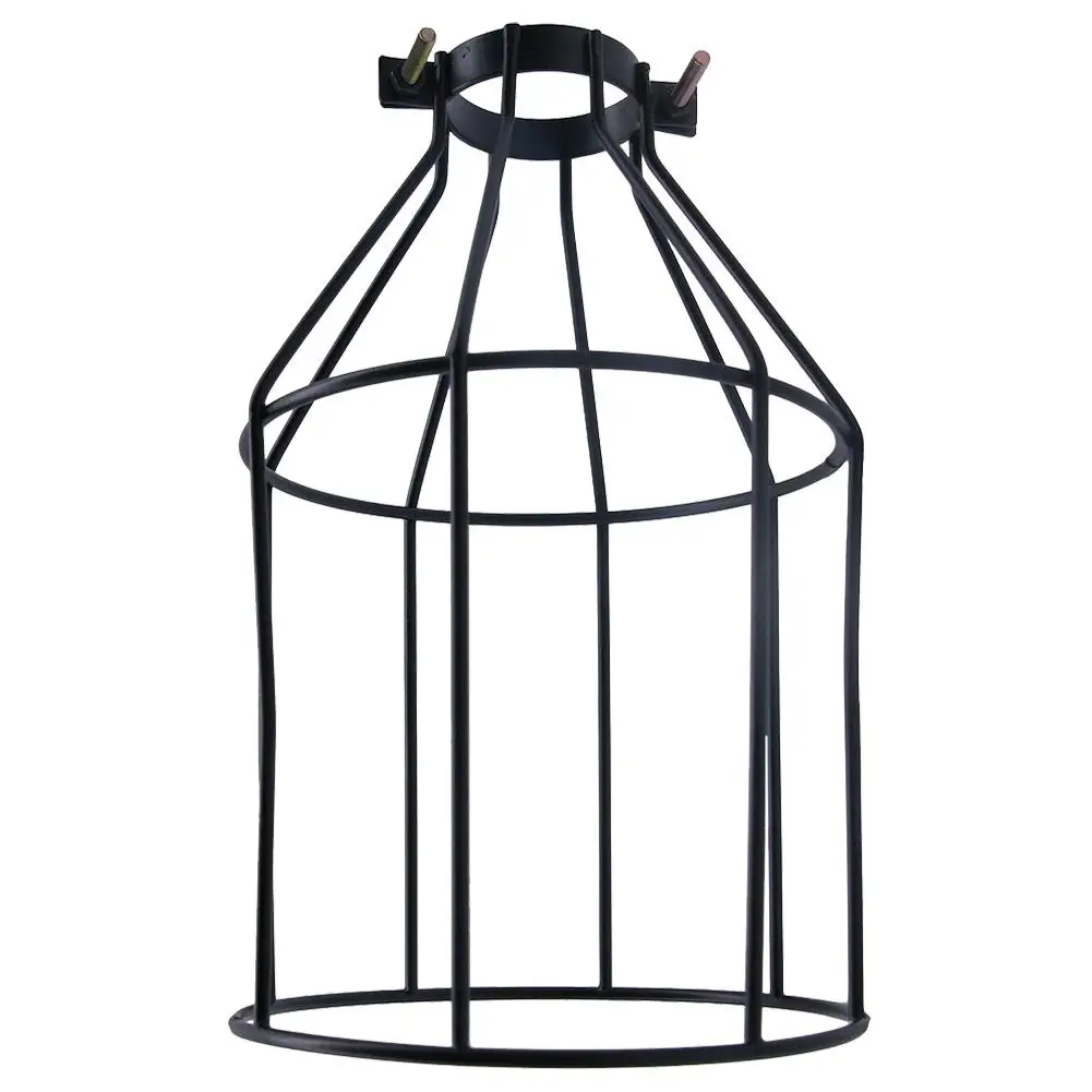 

Vintage Style Lamp Guard Adjustable Lamp Cage Black Industrial Vintage Style Light Cage Antique Lamp Holders For Pendant Lights
