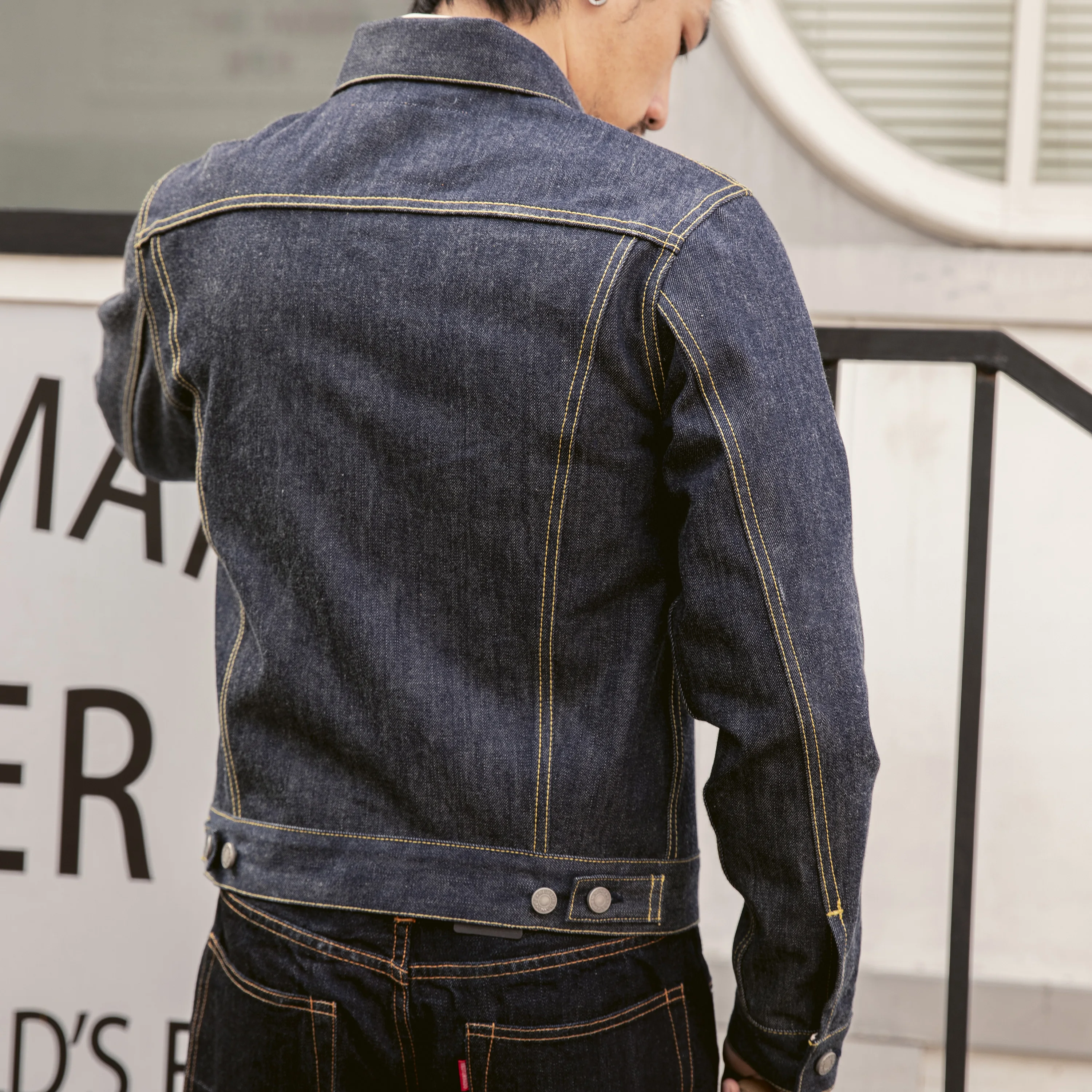 Cotton Denim Jacket Casual Stylish 