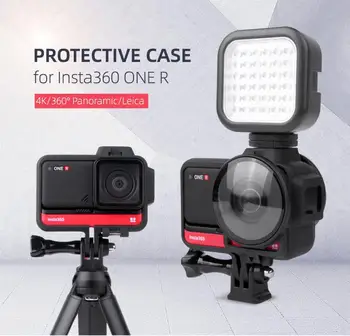 

HobbyLane Camera Protection Frame/Drop Resistance Panoramic Lens for Insta360 ONE R