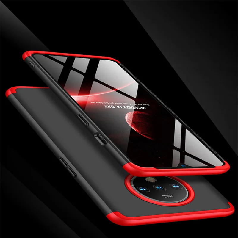 One Plus7T чехол для телефона OnePlus 7T ПК Жесткий противоударный бампер защита робота