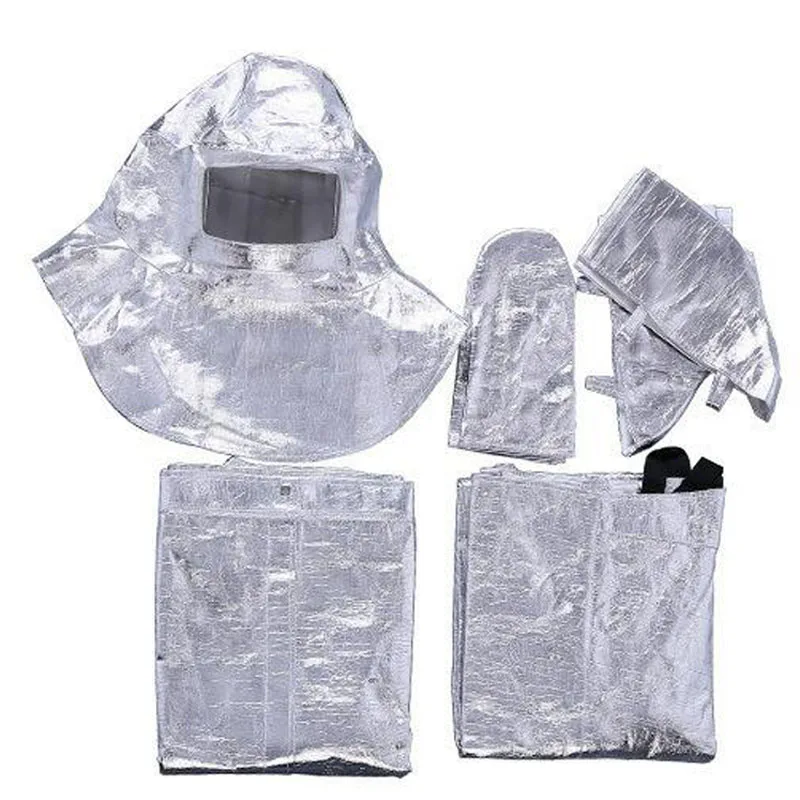 Fire Insulation Suit 500 &deg;C HighTemperature Anti-scalding Radiation Protective Cloth Protective Insulated Fire-proof Suit DFH001