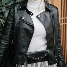 Женская сумка с заклепками, сумка на плечо, женская сумка из искусственной кожи, повседневная Сумочка, кошелек, нагрудная сумка, женские дорожные сумки через плечо