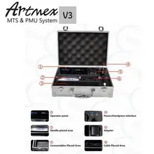 Artmex V3 постоянного тату машинка для макияжа Artmex бровей Карандаш для губ иглы татуировки ручка для микроблейдинга