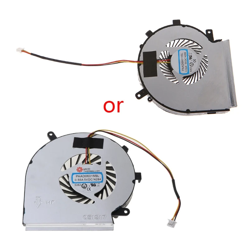Охлаждающий вентилятор для ноутбука MSI GE62 GE72 GL62 GL72 PE60 PE70 аксессуары ноутбуков |