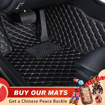 

3D Car foot Mats floor Mats Customized by make brand year car mats weathertech water proof easy cleaning