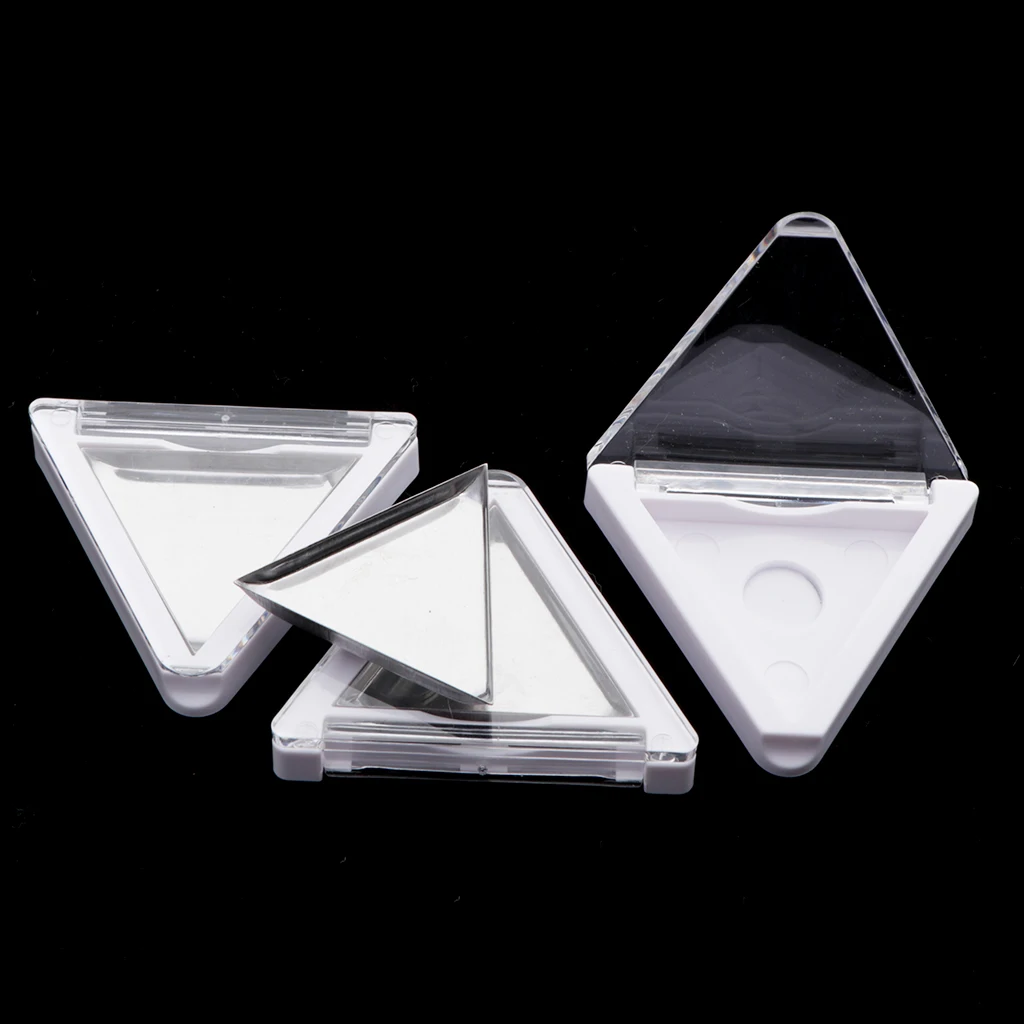 MagiDeal 3pcs Empty Cosmetics Makeup Pans Blush Eyeshadow Palette Case Tool MagiDeal 3pcs Empty Cosmetics Makeup Pans Blush Eyeshadow Palette Case Tool