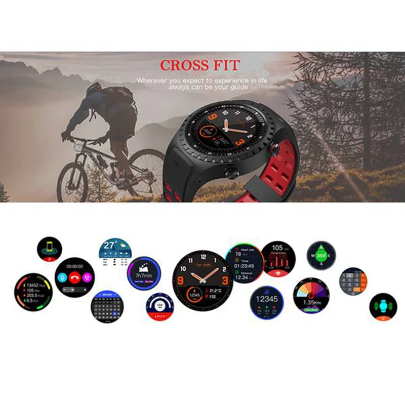 NORTH EDGE 2 Pcs GPS Sports Watch with Heart Rate