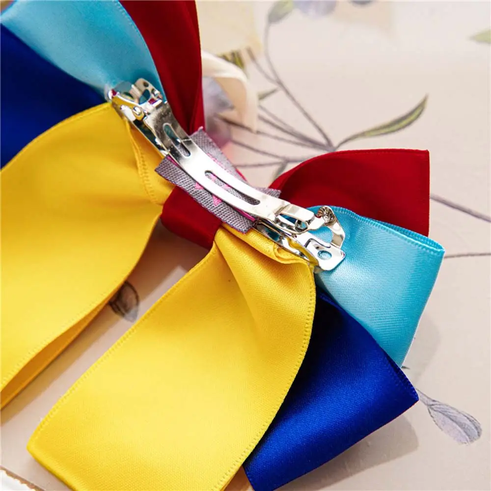 Bow Ribbon Hair Clips Hairpins Barrette for Girls Party Princess Snow White Cosplay Dress up hair accessories,hair clips,hair ribbon accessories,cosplay accessories
