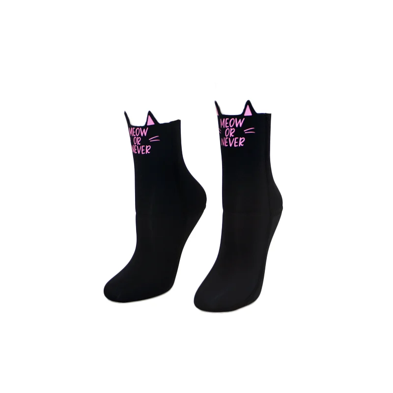 shortSocks 3 мм новые устойчивые к царапинам Дайвинг перчатки для женщин плавание противоскользящие подводное плавание кошачьи перчатки Дайвинг носки и костюм с чулками - Цвет: shortSocks