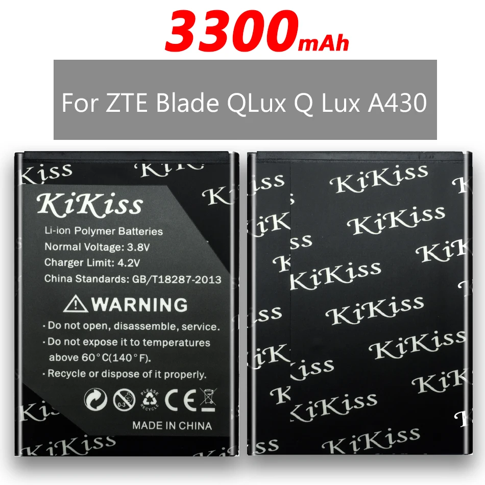 LI3822T43P3H675053 3300 мАч аккумулятор для мобильного телефона ZTE Blade QLux Q Lux A430 + номер