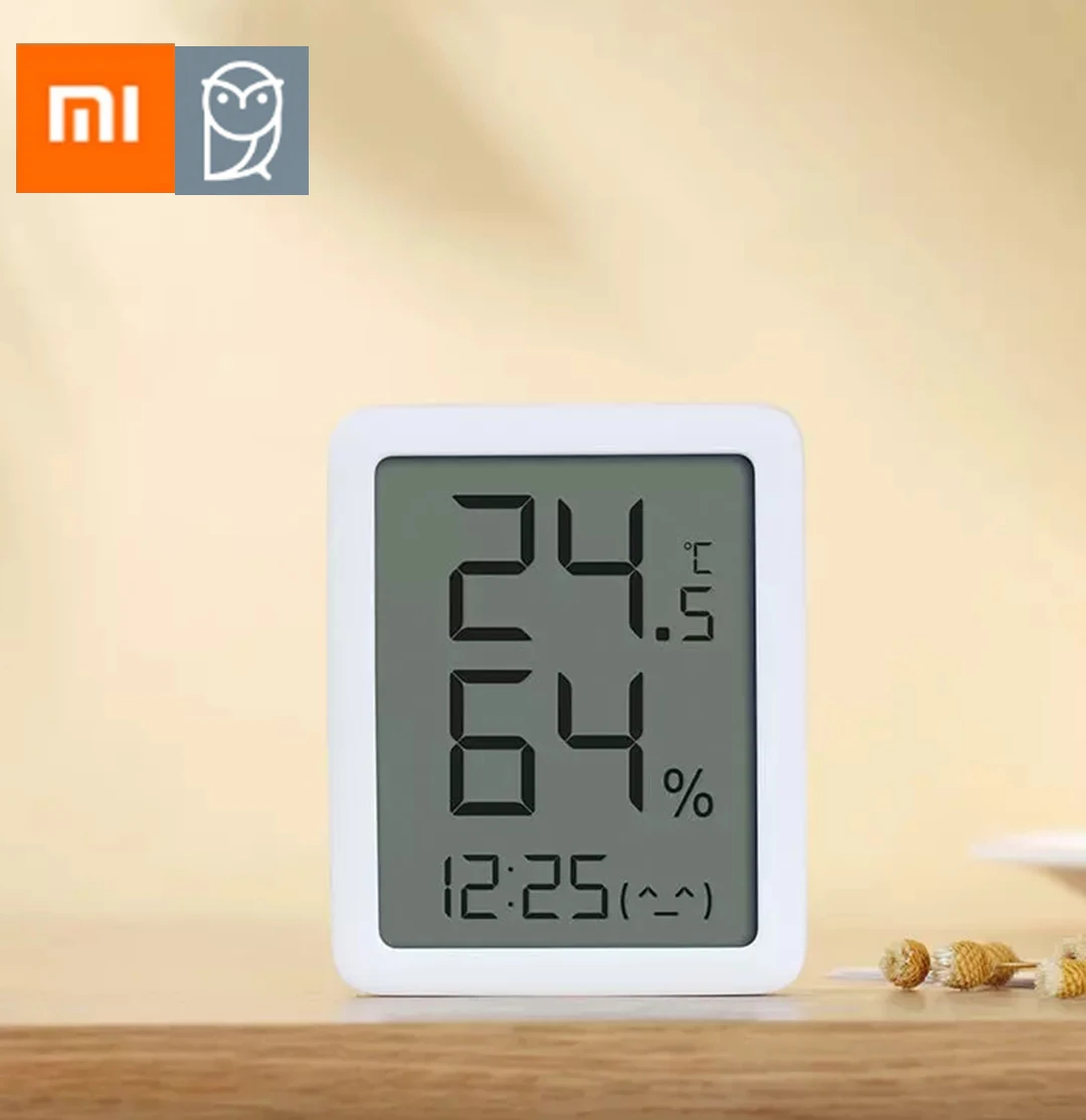 Xiaomi Youpin MMC Thermometer Screen LCD Large Digital display Thermometer Hygrometer Temperature Humidity Sensor
