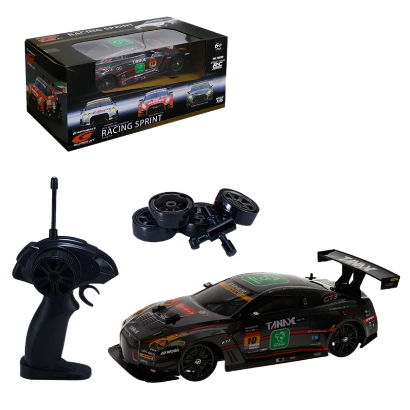 

2.4G 4WD Drive Rapid Drift Car Remote Control GT-R GT300(R35) Car Radio Control Off-Road Vehicle RC Car Drift
