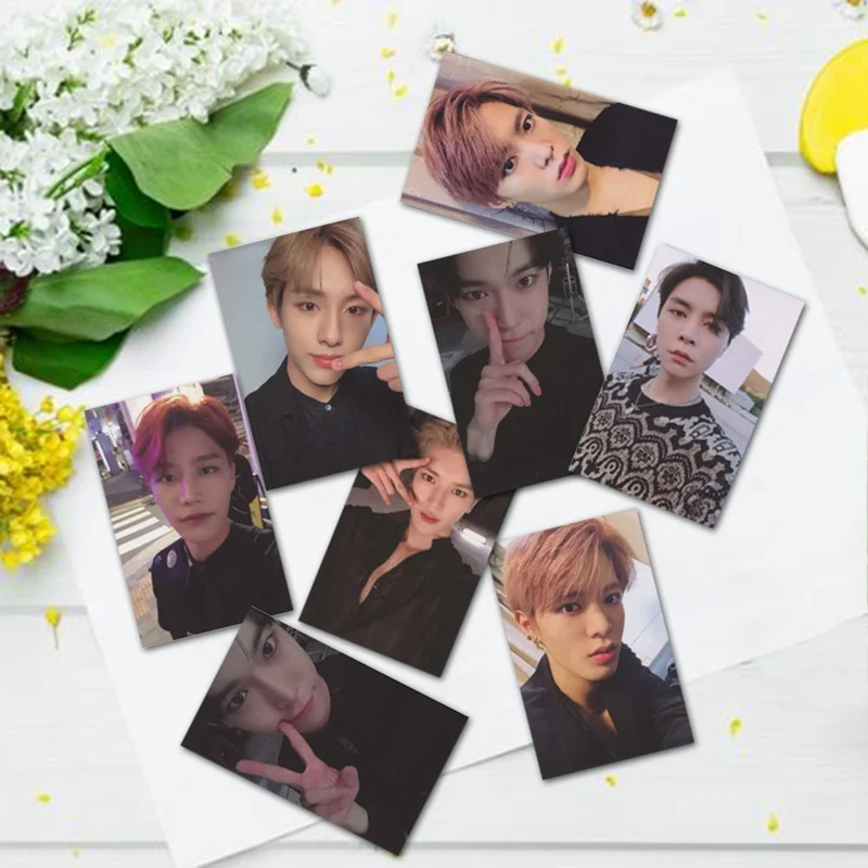 10 шт./компл. NCT DREAM NCT127 альбом прозрачная Фотокарта регулярные-неправильные карты самодельные карты фотокарты бумажные карты