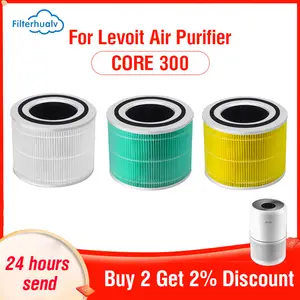 Filtro de repuesto para purificador de aire Levoit Core 400S, pieza Core  400S-RF,H13 HEPA, filtración de 360 °, 5 capas, 3 en 1 - AliExpress