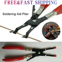 

Soldering Aid Pliers Tool To Hold 2 Wires Whilst Soldering Steel New Car Repair Tool Disassembly Tool