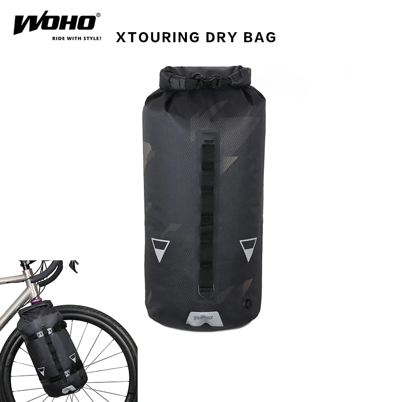 Woho Bikepacking Ultralight Fork Bags,full Waterproof Cycling Bicycle