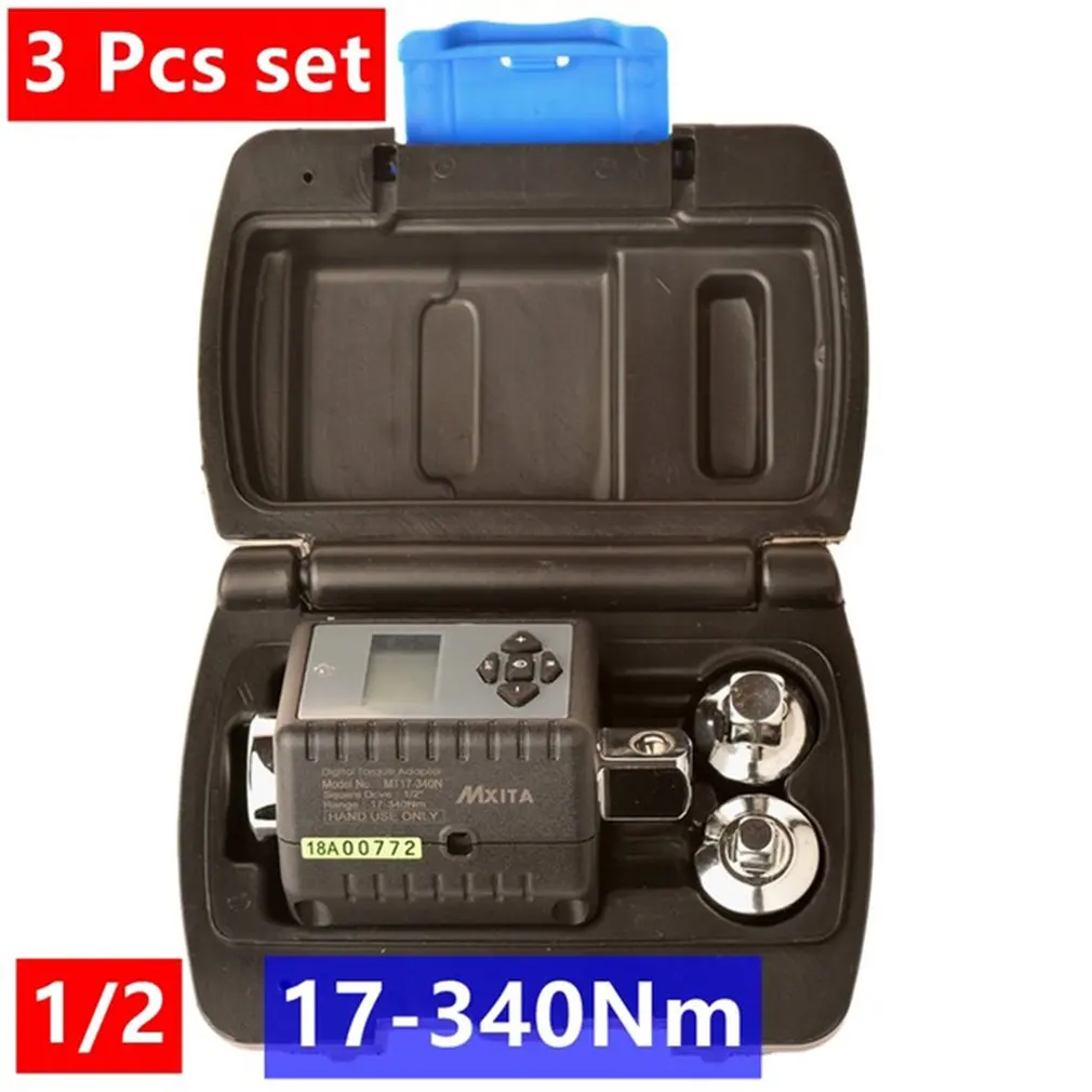 

Torque Wrench Digital 1/2 1/4 Torque Wrench Universal 0.3- 340nm Adjustable Torque Wrench Bike Set Car Repair Bicycle
