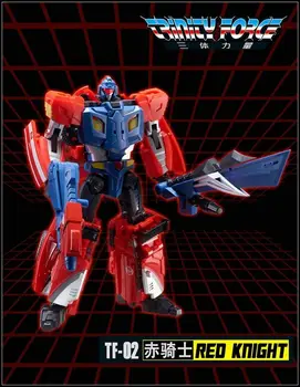 

Transformation Toy TFC TF-02 Red Knight Trinity Force Action Figure New In Stock