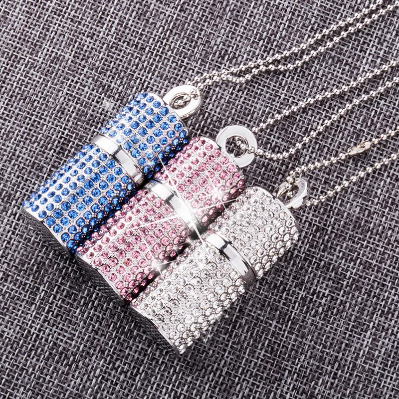 

New Arrival Usb Flash Drive Crystal Diamond Pen Drive 128gb 64gb 32gb Memory Stick U Disk 4gb 8gb 16gb Pendrive Business Gift