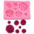 1Pcs Rose 3D силиконовые Формы для Мыла для Изготовления Мыла Ручной Работы Нетоксичное Розовое Силиконовое Мыло Свеча Шоколад Плесень Пищевая Плесень