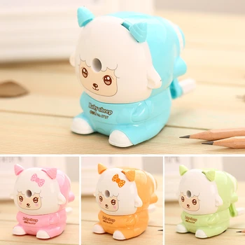 

1 PCS Creative Kawaii Lamb Baby Pencil Sharpener Cutter Knife Promotional Gift Stationery Student Prize School Supplies