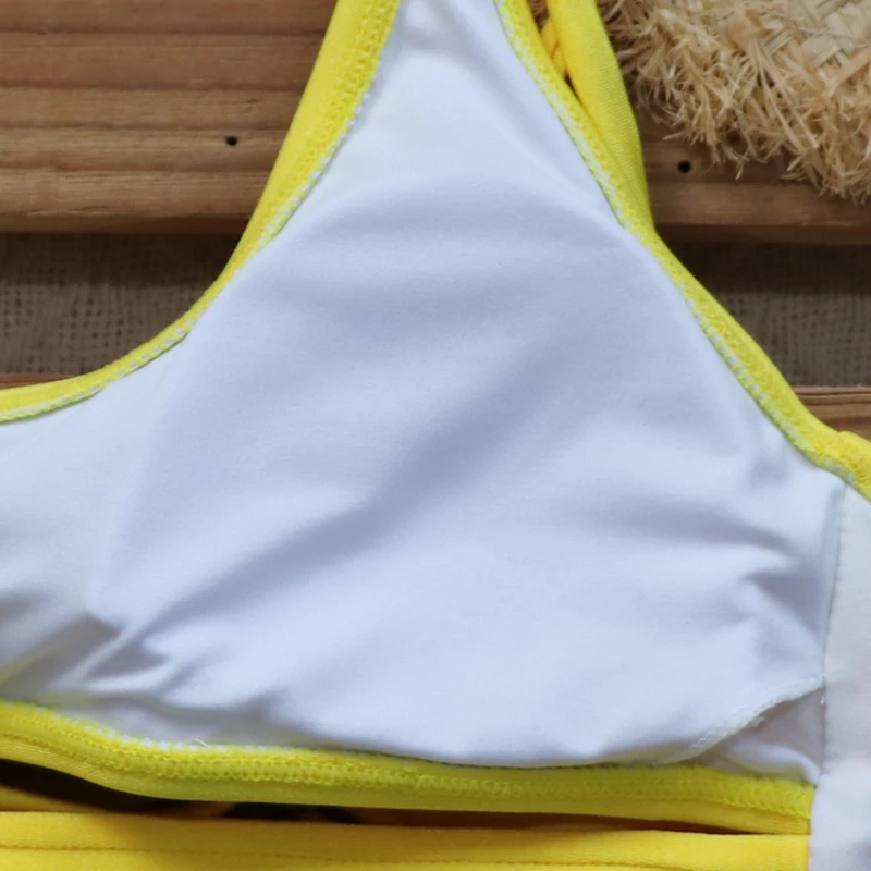 Riseado Cut Out Bikinis Set 2020 Swimwears Women Swimsuits High Cut Bikinis Sexy biquini Strap Beachwear Lace Up Bathing Suit