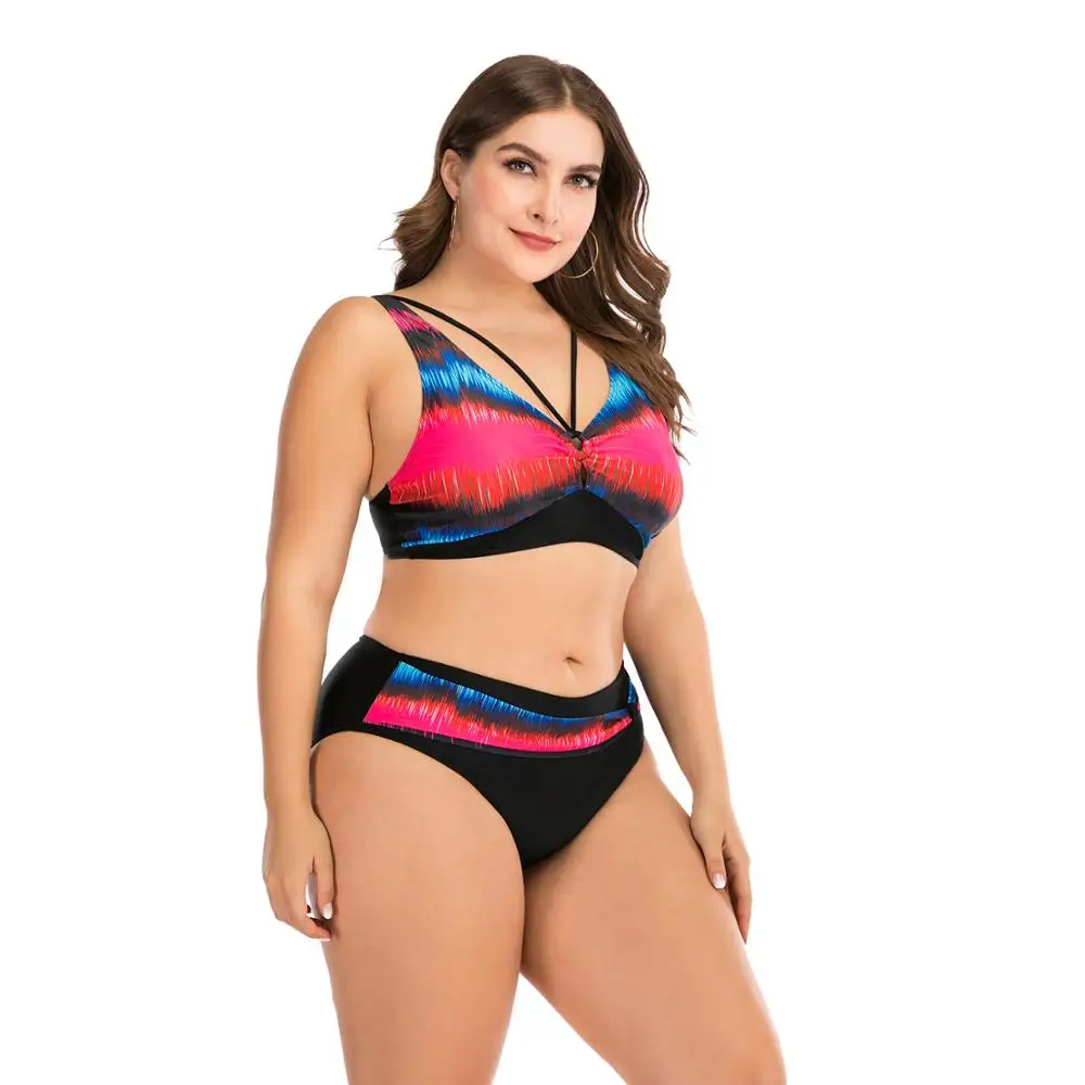 Swimsuit Women's Swimsuit with High Waist Female Swimsuits Separate Swimwear Women's Large Size Bikinis 2020 Woman Plus Size 4xl Swimsuit Women's Swimsuit with High Waist Female Swimsuits Separate Swimwear Women's Large Size Bikinis 2020 Woman Plus Size 4xl