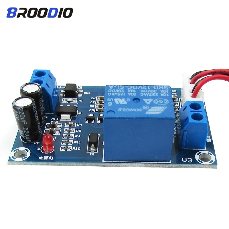 

XH-M203 Water Level Controller AC/DC 12V Automatic Water Pump Control Switch Sensor Water Tank Water Level Controller DIY Module