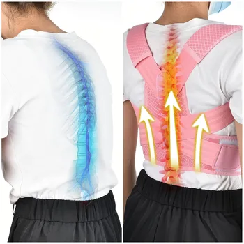 

Back Posture Corrector Breathable Shoulder Brace Back Support Belt For Kids Orthopedic Corset Brace Spine Lumbar Shoulder
