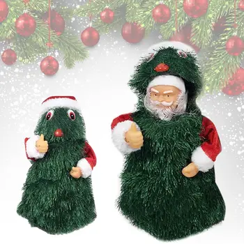 

30CM Animated Dancing Christmas Tree Electric 360 Rotating Dancing Singing Toy For Companies Schools Decoration Children Gift