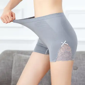 

Lace Anti-Light Safety Pants Women Wear Leggings Thin Short Pants Women Tights Shorts Under-Dress Inside Underwear