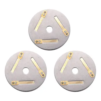 3pcs 휘파람 주전자 뚜껑 손잡이 피팅 울리는 조각 금속 사운드 필름 칩 Lound Whistling Parts(Assorted Color)
