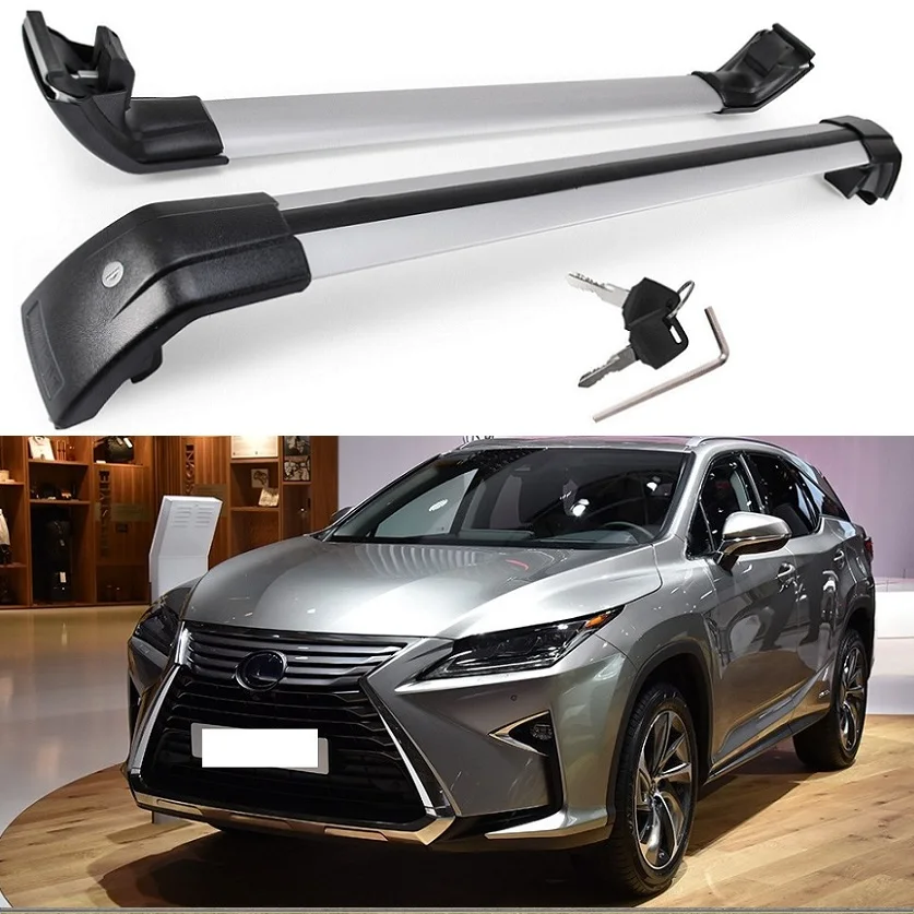 Lockable for Lexus RX350 RX450H RX350L RX450L 2016 2022 roof rack rail