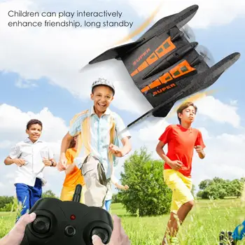 

RC Drone Airplane Model Resistant Fixed-wing RC Foam Aircraft Glider Spaceship Toys For Children