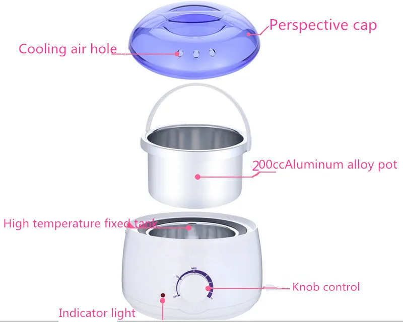 Parafina wax warmer mini wax warmer spa
