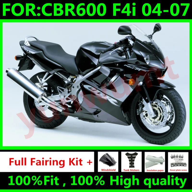Новинка из АБС-пластика для мотоцикла обтекатели комплект Подходит Honda CBR600 F4i CBR 600