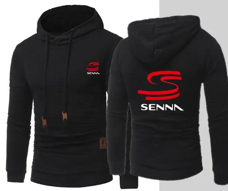 Качественная хлопковая толстовка с длинными рукавами Мужская одежда Ayrton Senna DRIVEN TO PERFECTION забавные толстовки мужские