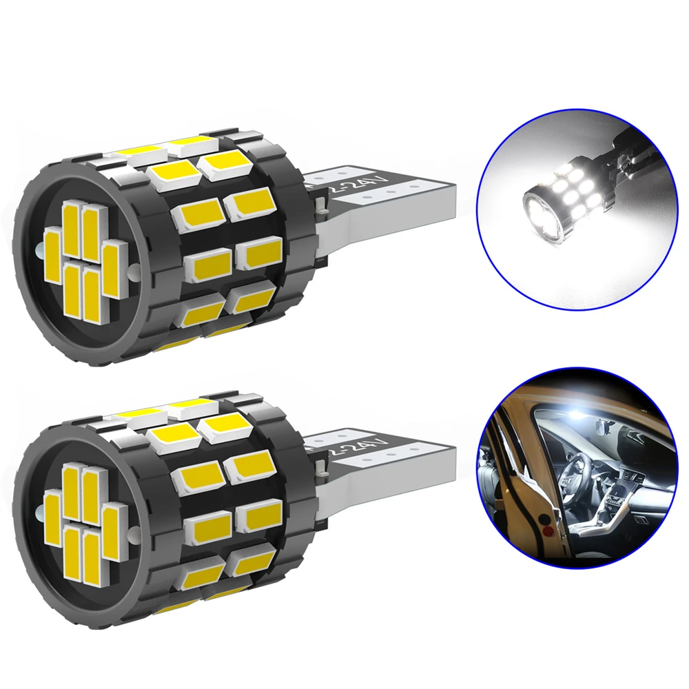 T10 w5w Canbus автомобисветильник 194 501 Led 30 3014 инструмент SMD светильник s лампочка