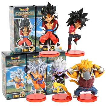 

Super Dragon Ball Heroes WCF Vol.5 Son Goku Barduck Daisaru Camber Fyu Offer OK Vegeta PVC Figures Toys 5pcs/set