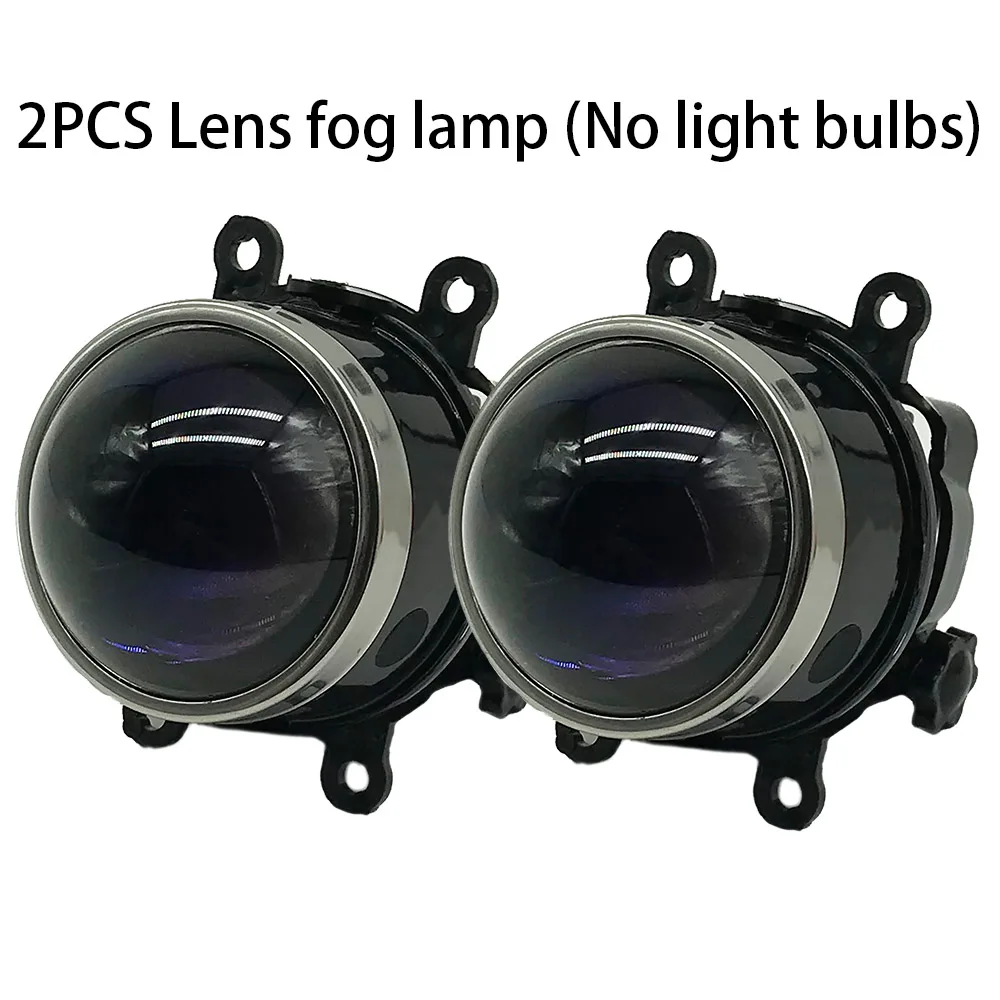 NEW LED Xenon H11 Lens Fog Lamp Assembly Super Bright Fog Light For Ford Focus MK2/3 Fusion Fiesta Tourneo Transit 2001 - Цвет: NO Bulbs
