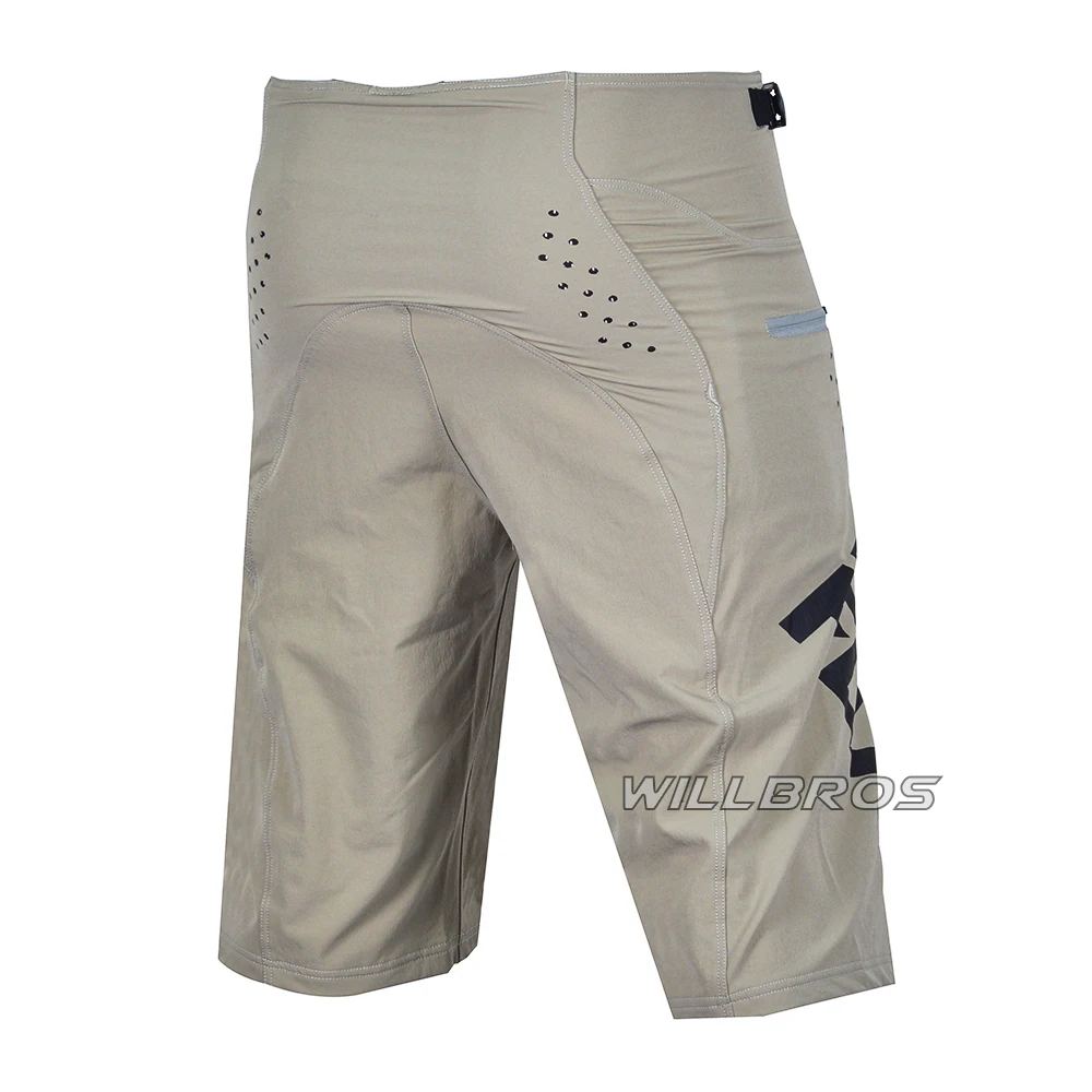 shorts de motocross delicado raposa bmx bicicleta da sujeira calças curtas enduro ciclismo mountain bike fora de estrada atv verão shorts para homem