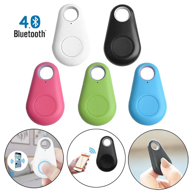 Mini Smart Bluetooth GPS Tracker Locator Alarm Wallet Finder Key Keychain Pet Tracker Child Carphon phone Anti Lost Remind