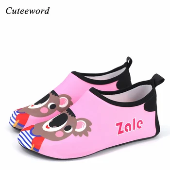 

2020 Summer New Cartoon Boys and Girls Children's Beach Swimming Shoes Indoor Kids Barefoot Shoes Floor Socks Soft Flat Shoes