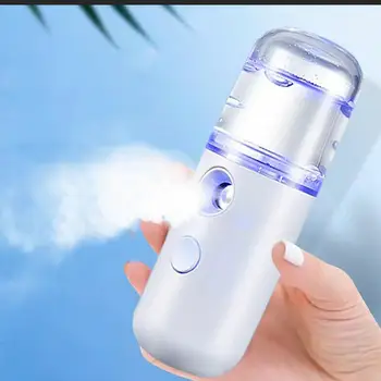 

30ML Mini Nano Sprayer USB Nebulizer Face Steamer Humidifier Hydrating Anti-aging Wrinkle Women Beauty Skin Care Tools