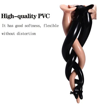 50cm Super Long Anal Tail Anal Plug Prostate Massager Snake Dildo Anus Masturbator Products for Adults Sex Toys for Man Woman 2