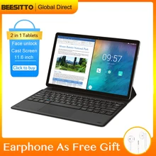 2-In-1 Tablet Laptop Gaming Android 8.0 New OS GPS PC MT6797 LTE 4G 128GB 128GB-ROM 10-Cores
